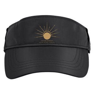 American Total Solar Eclipse April 8th 2024 Adult Drive Performance Visor