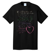 Always Throw Spilled Salt Practical Magic Inspirit Quote Tall T-Shirt