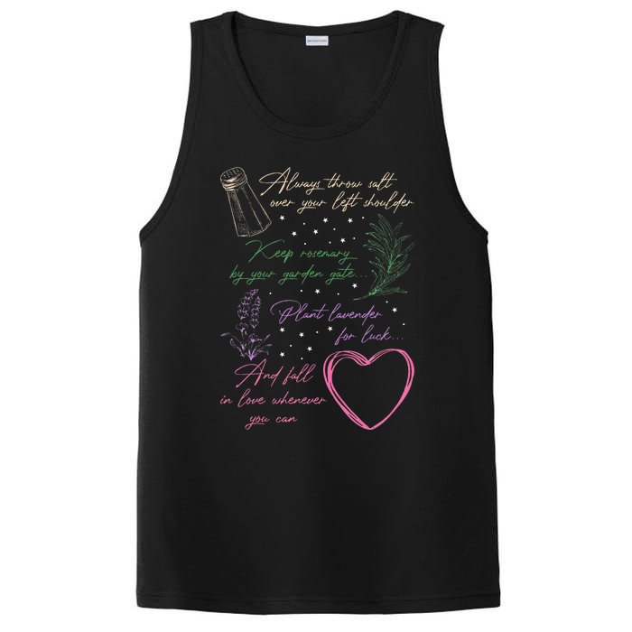 Always Throw Spilled Salt Practical Magic Inspirit Quote PosiCharge Competitor Tank