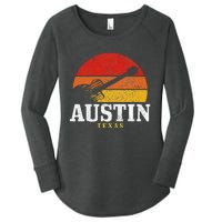 Austin Texas Souvenir Guitar Music Lover Women's Perfect Tri Tunic Long Sleeve Shirt