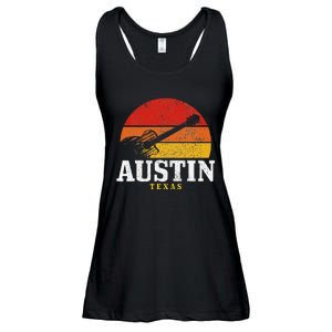 Austin Texas Souvenir Guitar Music Lover Ladies Essential Flowy Tank