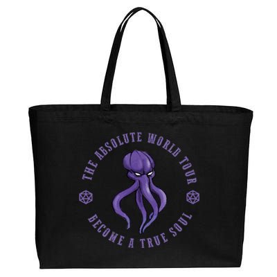 A True Soul The Absolute Bg3 Fan Art Cotton Canvas Jumbo Tote