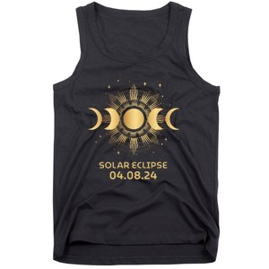 American Total Solar Eclipse April 8th 2024 Tank Top