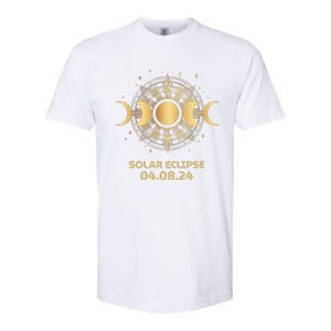 American Total Solar Eclipse April 8th 2024 Softstyle CVC T-Shirt