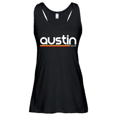 Austin Texas Souvenir Vintage Funny Texas Austin Ladies Essential Flowy Tank