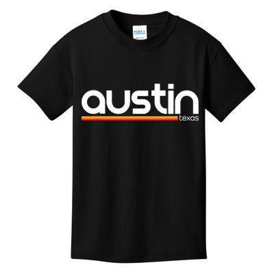 Austin Texas Souvenir Vintage Funny Texas Austin Kids T-Shirt