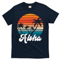 Aloha Tropical Sunset Vintage Vacation T-Shirt