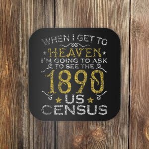 Ask To See The 1890 US Census Genealogy Genealogist Ancestry Coaster