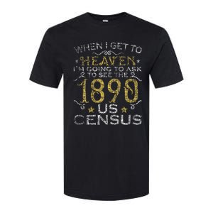 Ask To See The 1890 US Census Genealogy Genealogist Ancestry Softstyle CVC T-Shirt