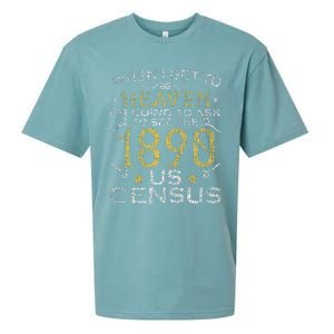 Ask To See The 1890 US Census Genealogy Genealogist Ancestry Sueded Cloud Jersey T-Shirt