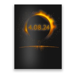 America Totality Spring 4.08.24 Total Solar Eclipse 2024 Poster