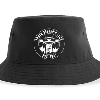 Alien Truth SeekerS Club Est 1947 Sustainable Bucket Hat