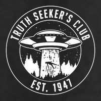 Alien Truth SeekerS Club Est 1947 Adult Drive Performance Visor