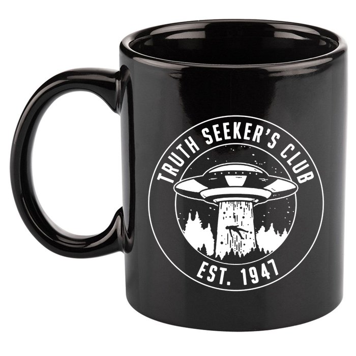 Alien Truth SeekerS Club Est 1947 11oz C Handle Ceramic Mug
