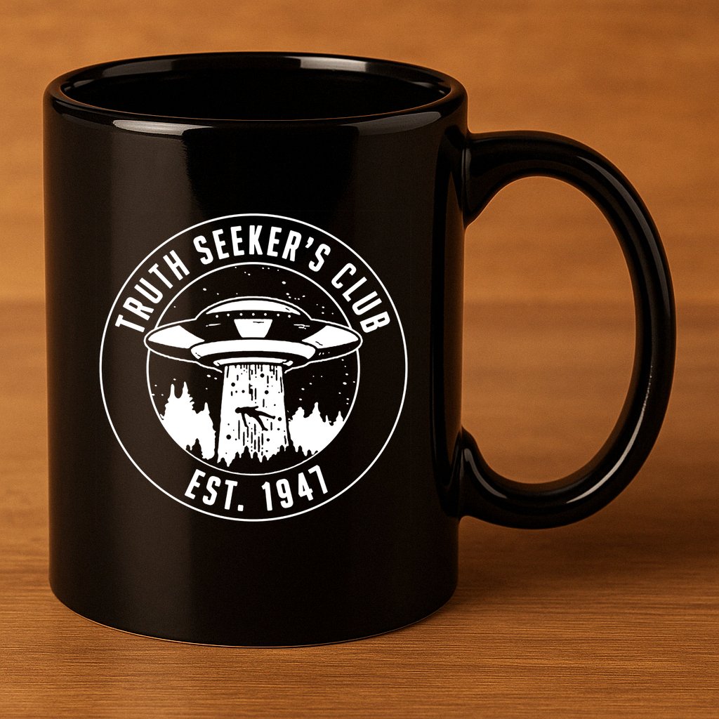 Alien Truth SeekerS Club Est 1947 11oz C Handle Ceramic Mug