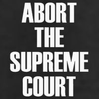Abort The Supreme SCOTUS Court Pro Choice Roe V Wade Adult Drive Performance Visor