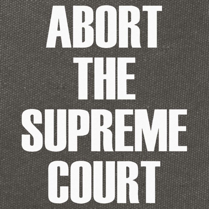 Abort The Supreme SCOTUS Court Pro Choice Roe V Wade Cotton Canvas Backpack