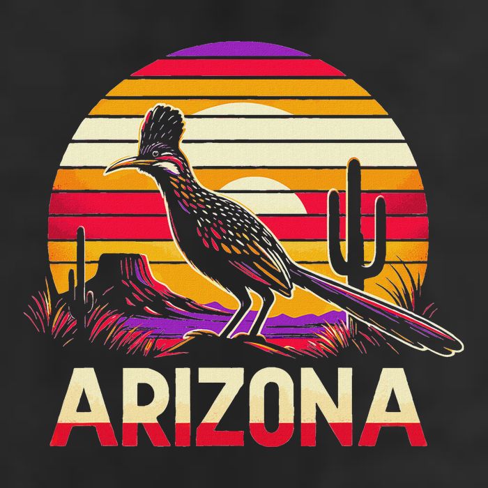 Arizona T State Of Arizona Cactus Arizona Roadrunner 11oz C Handle Ceramic Mug
