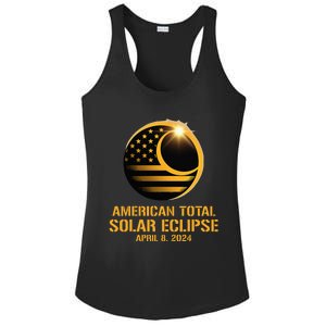 American Total Solar Eclipse April 8 2024 Totality Astronomy Ladies PosiCharge Competitor Racerback Tank