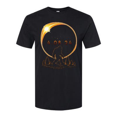 Arkansas Total Solar Eclipse 2024 Bigfoot Solar Eclipse Softstyle CVC T-Shirt