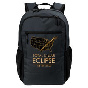 America Total Solar Eclipse April 8 2024 Usa Map Totality Daily Commute Backpack