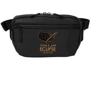 America Total Solar Eclipse April 8 2024 Usa Map Totality Crossbody Pack