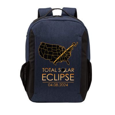 America Total Solar Eclipse April 8 2024 Usa Map Totality Vector Backpack