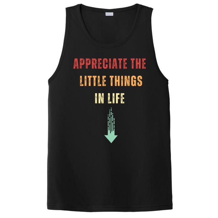 Appreciate The Small Things In Life Funny PosiCharge Competitor Tank