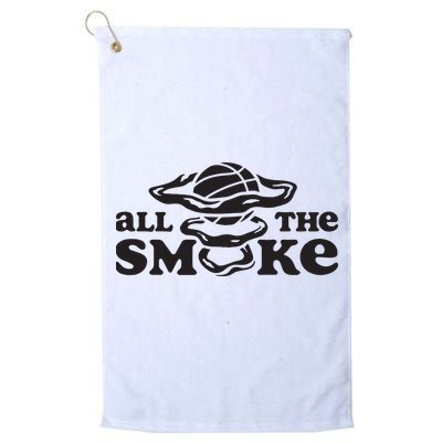 All The Smoke Golf Towel