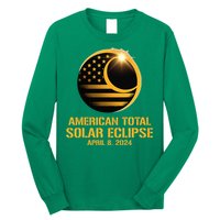 American Total Solar Eclipse April 8 2024 Totality Astronomy Long Sleeve Shirt