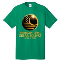 American Total Solar Eclipse April 8 2024 Totality Astronomy Tall T-Shirt