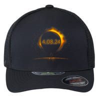 America Totality Spring 4.08.24 Total Solar Eclipse 2024 Flexfit Unipanel Trucker Cap