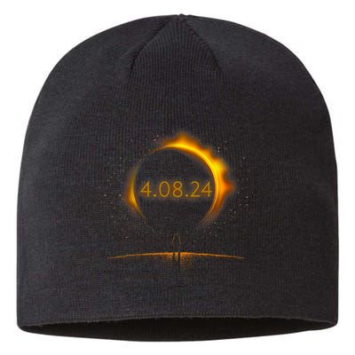 America Totality Spring 4.08.24 Total Solar Eclipse 2024 Sustainable Beanie