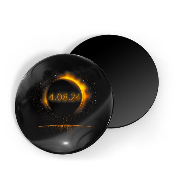 America Totality Spring 4.08.24 Total Solar Eclipse 2024 Magnet
