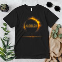 America Totality Spring 4.08.24 Total Solar Eclipse 2024 Premium T-Shirt