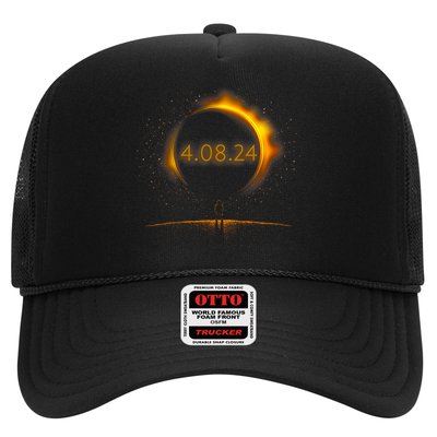 America Totality Spring 4.08.24 Total Solar Eclipse 2024 Trucker Hat