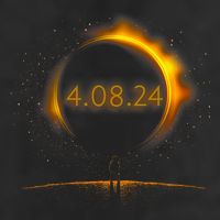 America Totality Spring 4.08.24 Total Solar Eclipse 2024 Trucker Hat