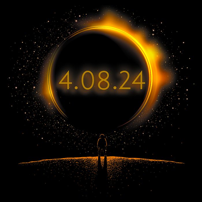 America Totality Spring 4.08.24 Total Solar Eclipse 2024 Kids T-Shirt