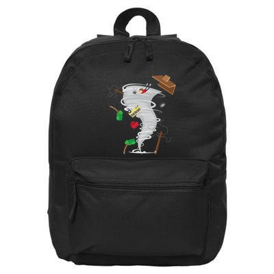Awesome Tornado & Storm Chaser Severe Weather Lover 16 in Basic Backpack