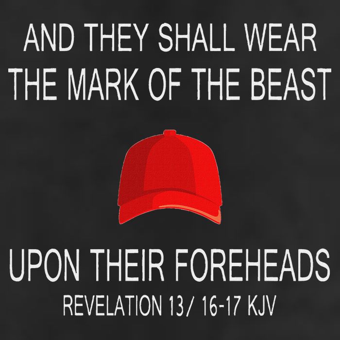 And They Shall Wear The Mark Of The Beast Revelation Cool Comfort Performance Bucket Hat