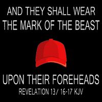 And They Shall Wear The Mark Of The Beast Revelation Bucket Hat