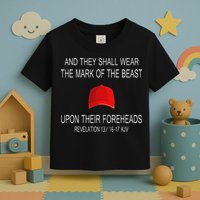 And They Shall Wear The Mark Of The Beast Revelation Toddler T-Shirt