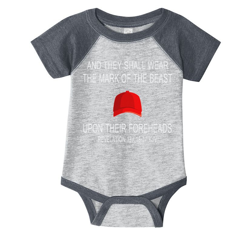 And They Shall Wear The Mark Of The Beast Revelation Infant Baby Jersey Bodysuit