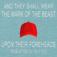 And They Shall Wear The Mark Of The Beast Revelation Sueded Cloud Jersey T-Shirt