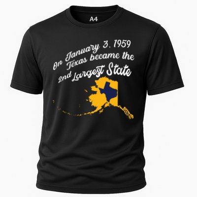 Alaska Texas Shirts Funny Alaska Vs Texas Performance Shirt