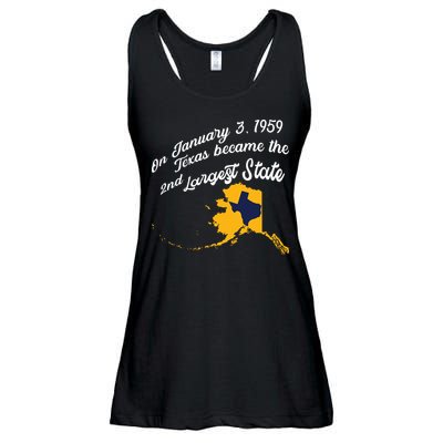 Alaska Texas Shirts Funny Alaska Vs Texas Ladies Essential Flowy Tank