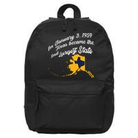 Alaska Texas Shirts Funny Alaska Vs Texas 16 in Basic Backpack