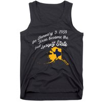 Alaska Texas Shirts Funny Alaska Vs Texas Tank Top