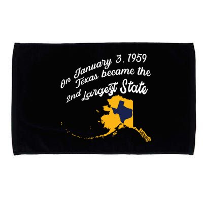 Alaska Texas Shirts Funny Alaska Vs Texas Microfiber Hand Towel