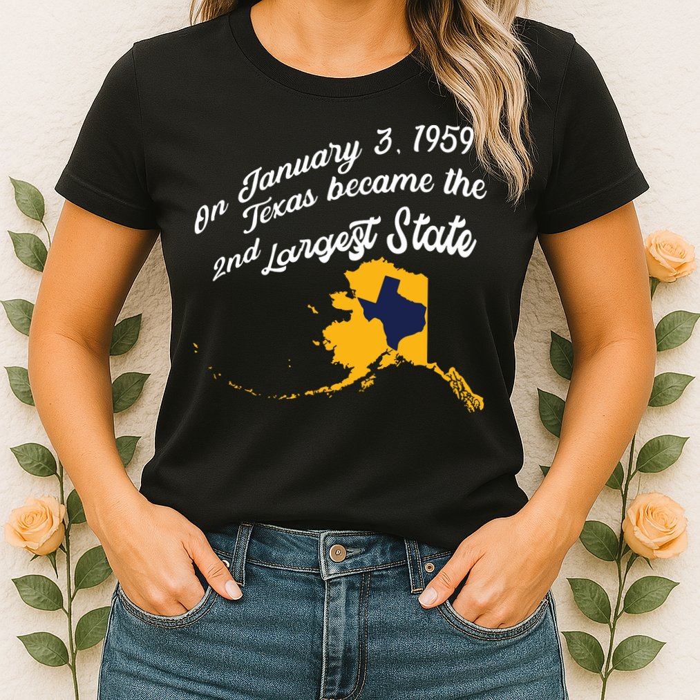 Alaska Texas Shirts Funny Alaska Vs Texas Womens T-Shirt